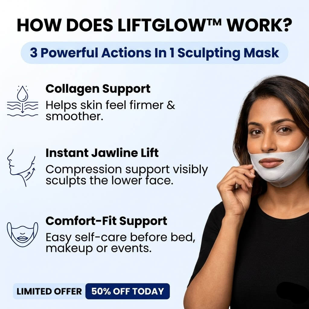 Urbaniva LiftGlow™ - Chin Lifting Collagen Infused Mask