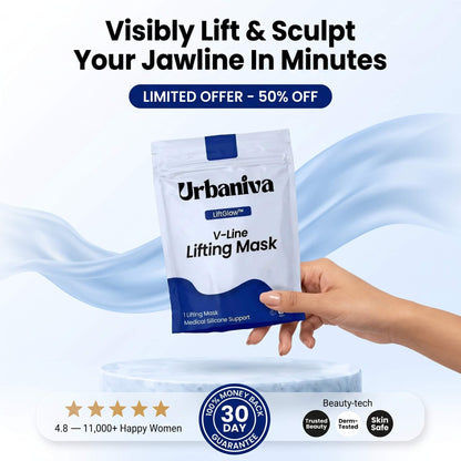 Urbaniva LiftGlow™ - Chin Lifting Collagen Infused Mask